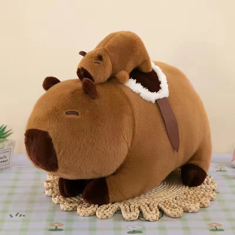 Cute Capybara Plush Soft Doll Pillow Toy Girls Boys Gift